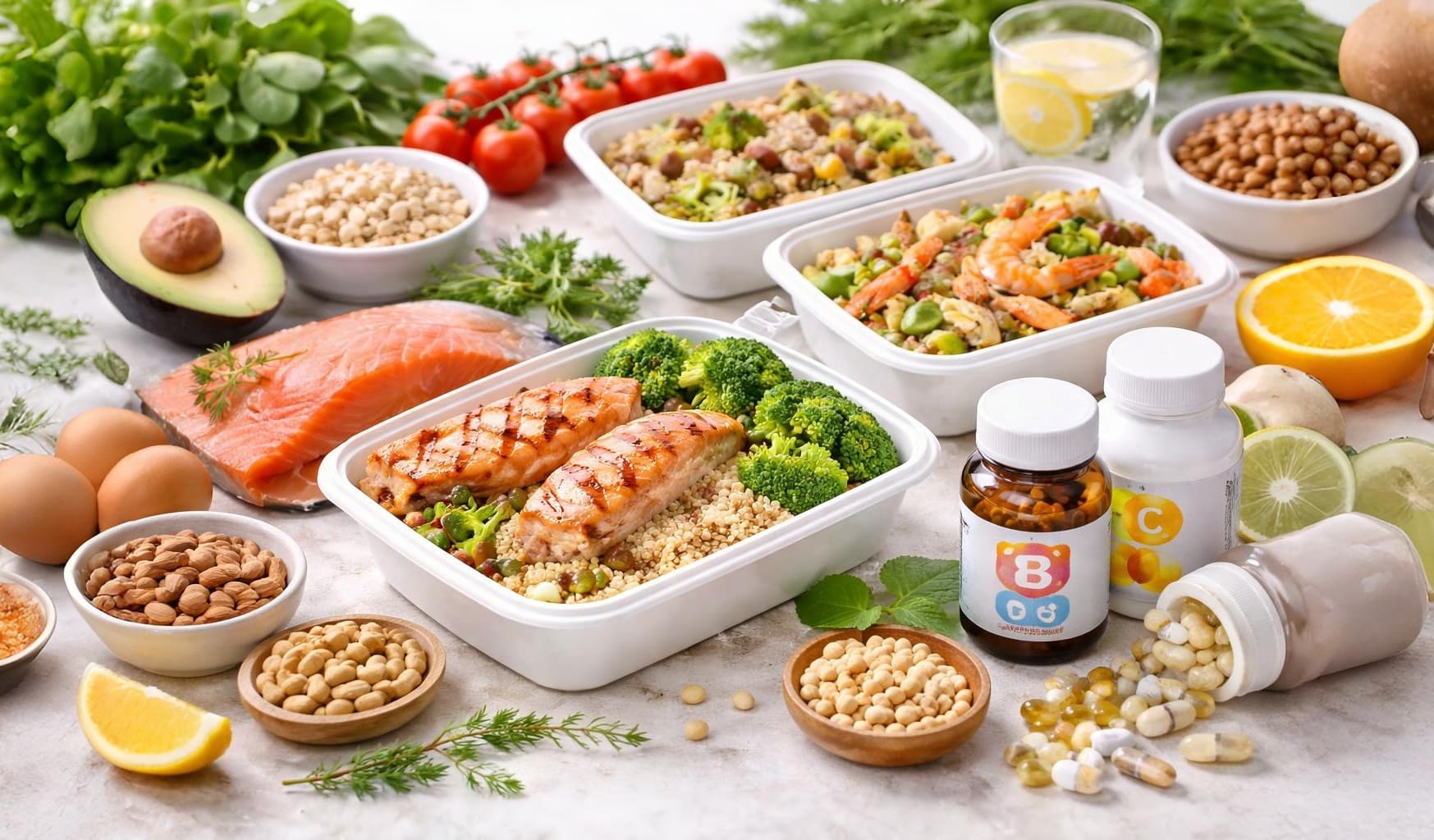 план питания для похудения, сбалансированный рацион и готовое питание для снижения веса